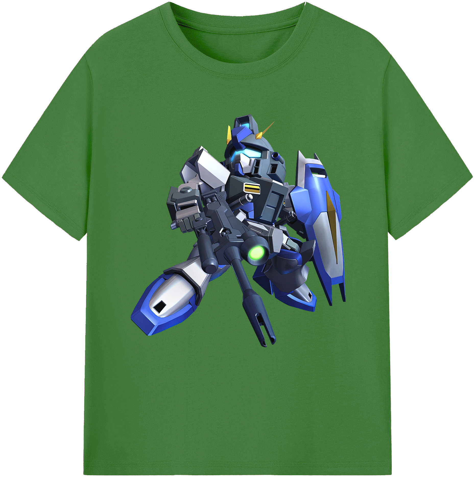 （画像用） 機動戦士ガンダム Mobile Suit Gundam レディースカジュアルプリントTシャツ（綿100％）